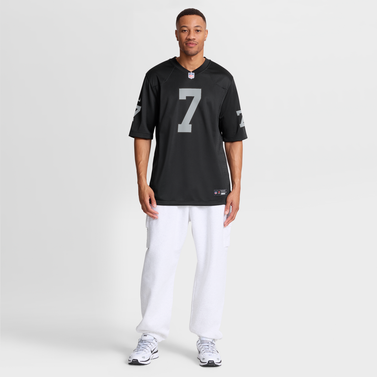 Las Vegas Raiders Quay Walker Nike Black Team Game Jersey product image 4