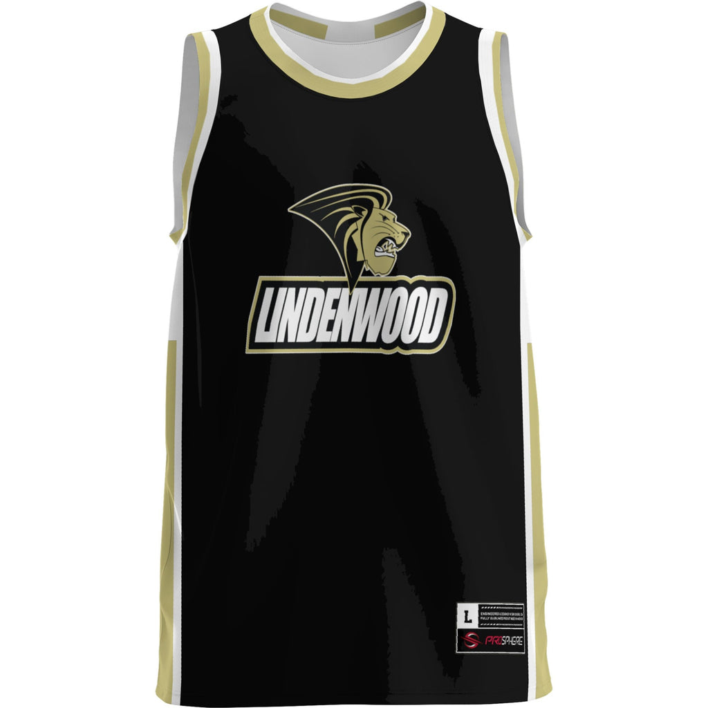 Lindenwood Lions Lightweight Basketball Jersey - Gold product image 3