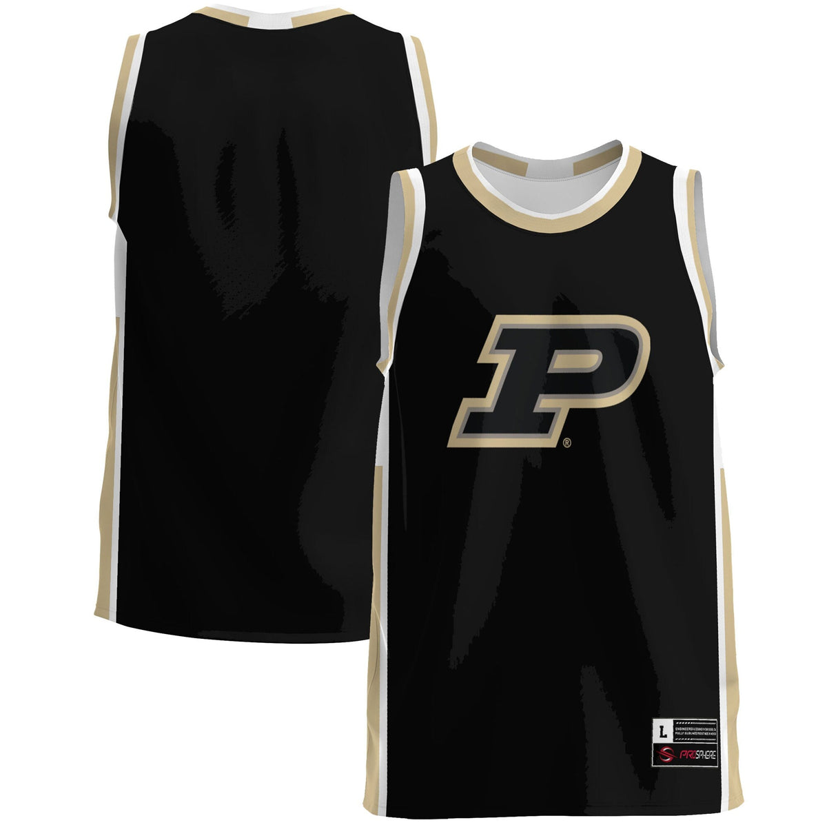 Purdue Boilermakers Lightweight Basketball Jersey - Gold product image 2