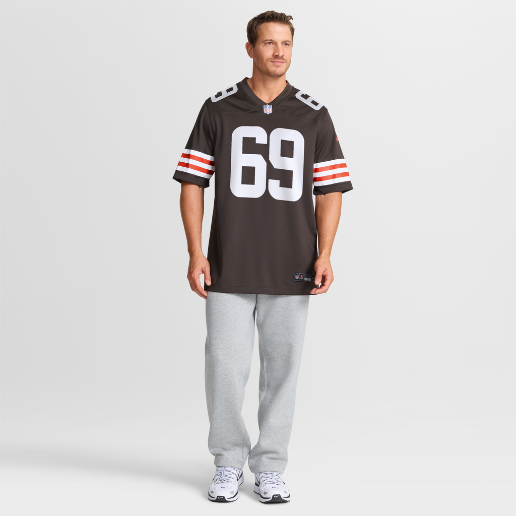 Cleveland Browns Tyre Phillips Nike Brown Team Game Jersey product image 6