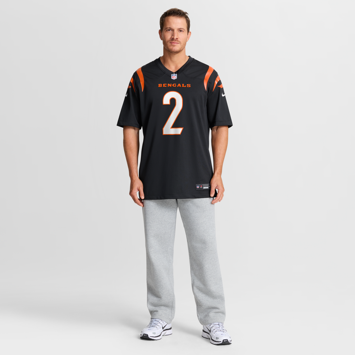 Cincinnati Bengals Evan McPherson Nike Black Game Jersey product image 6