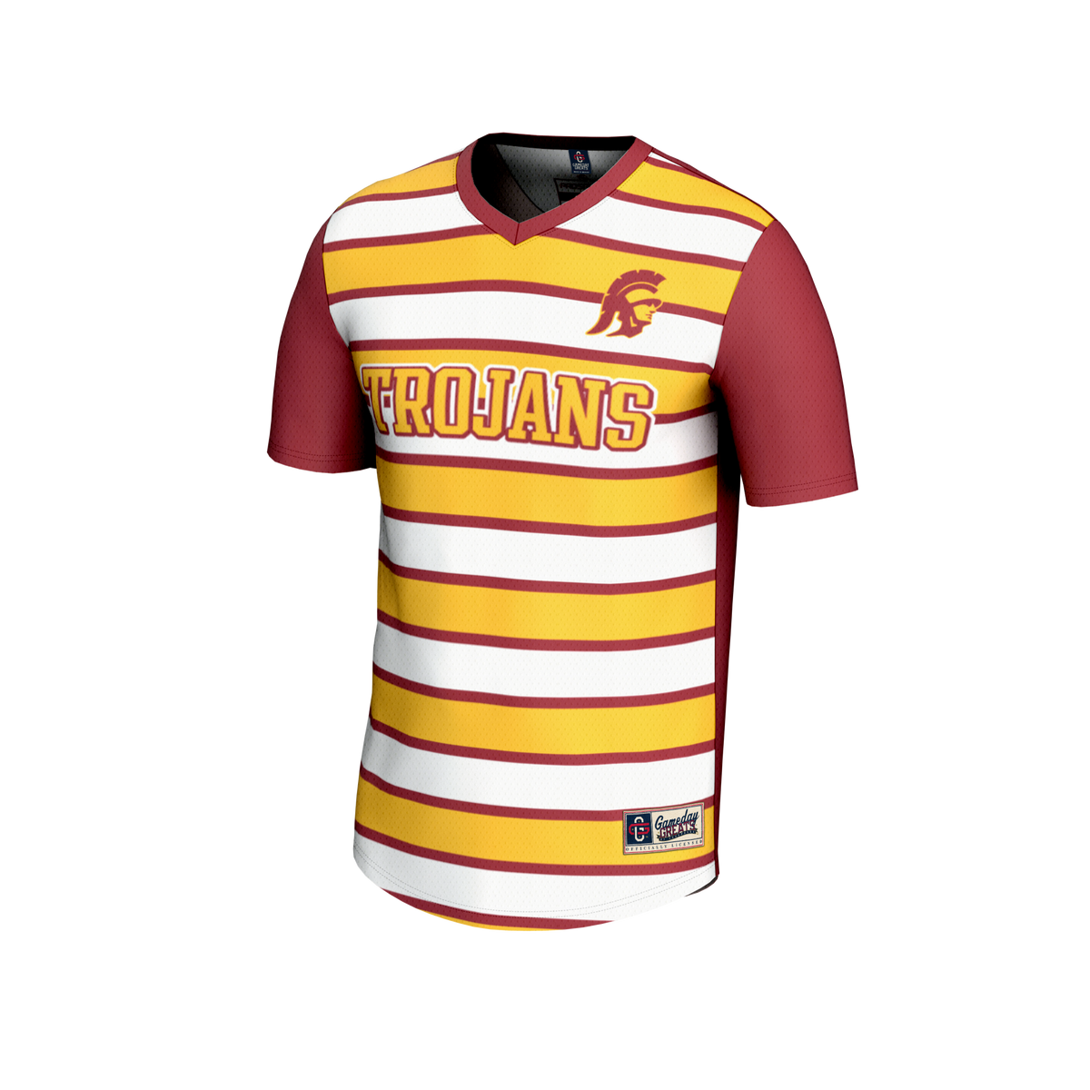 #1 USC Trojans Lightweight Soccer Fashion Jersey - Cardinal product image 3