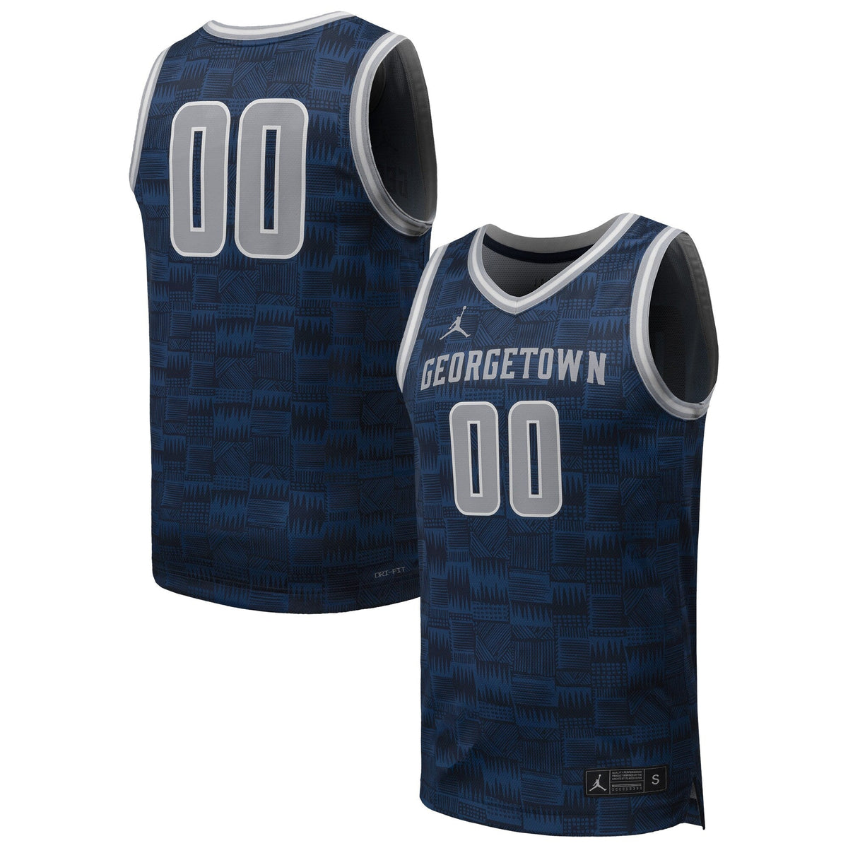 #00 Georgetown Hoyas Replica Basketball Jersey - Navy product image 1