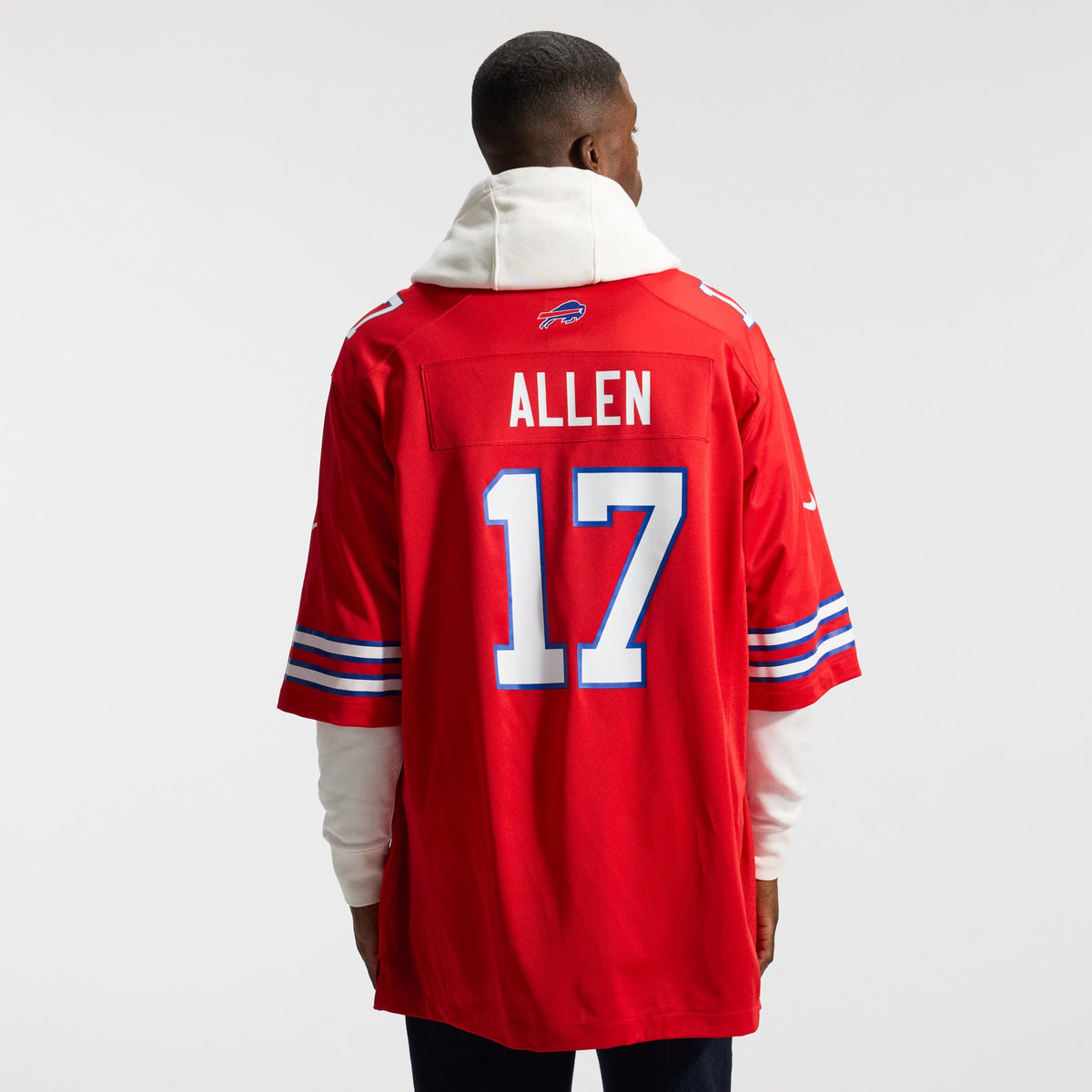 Buffalo Bills Josh Allen Nike Gray Nickel City Game Jersey product image 19