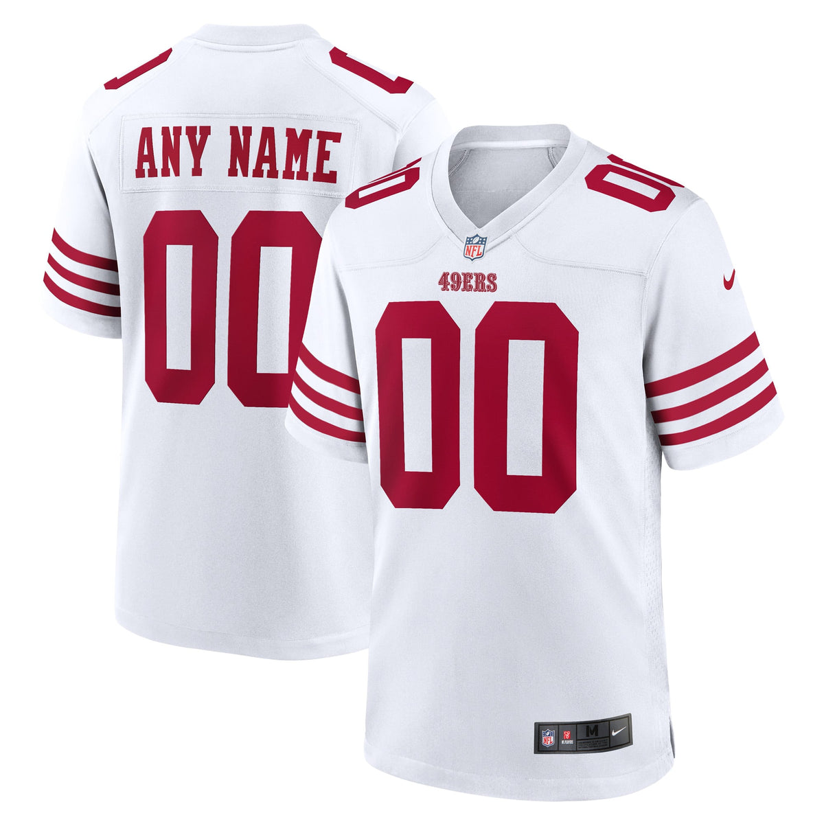 San Francisco 49ers Nike Scarlet Custom Jersey product image 22