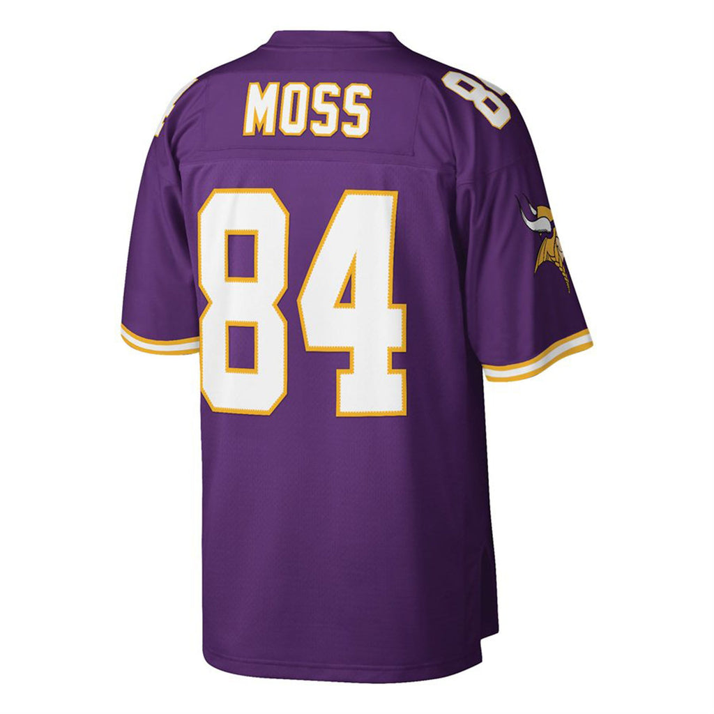 Minnesota Vikings Randy Moss Mitchell & Ness Purple Big & product image 3