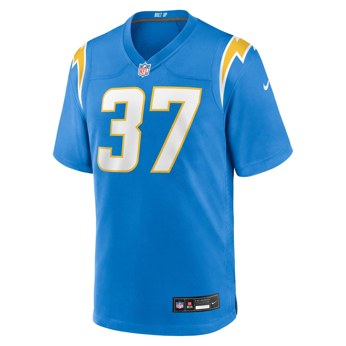 Los Angeles Chargers Isas Waxter Nike Powder Blue Team Game product image 2