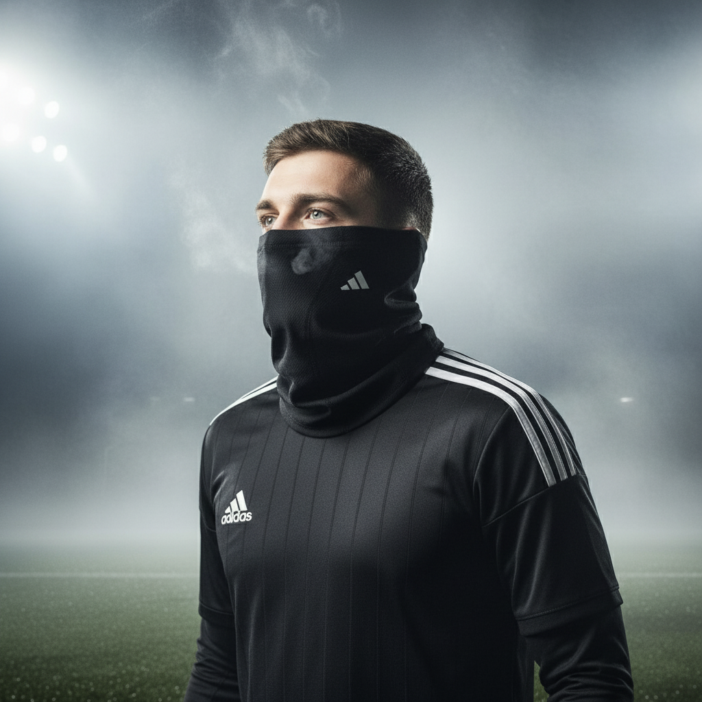 adidas Tiro 23 League Neck Warmer product image 2, provided for visual reference and product detail review