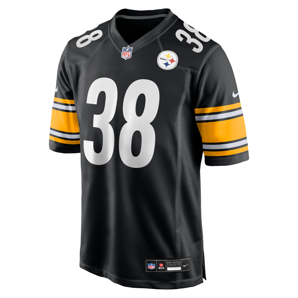 Pittsburgh Steelers Mykal Walker Nike Black Team Game Jersey product image 2