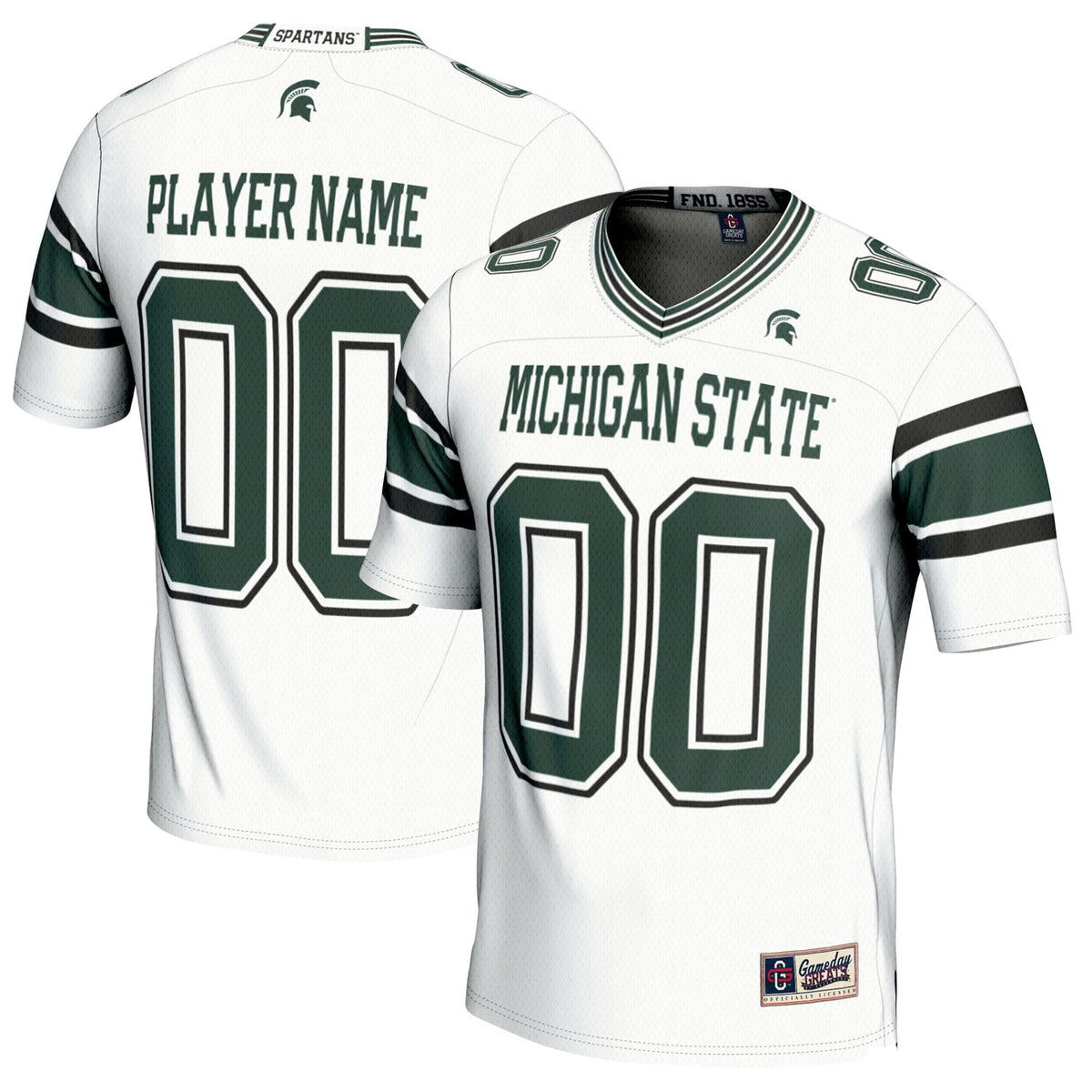 Michigan State Spartans NIL Pick-A-Player Football Jersey product image 1