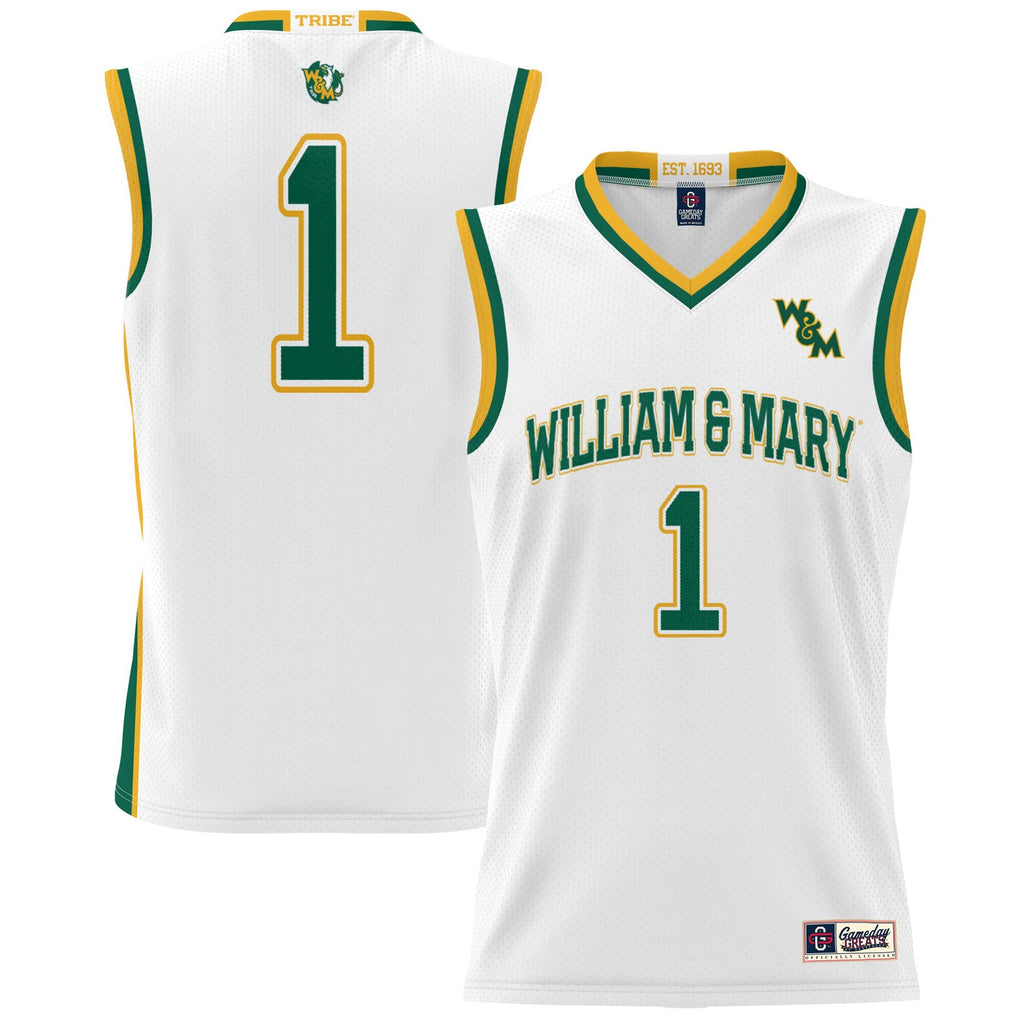 #1 William & Mary Tribe Lightweight Basketball Jersey product image 1