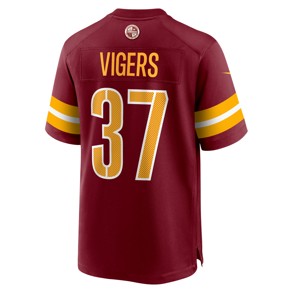 Washington Commanders Car'lin Vigers Nike Burgundy Team product image 3