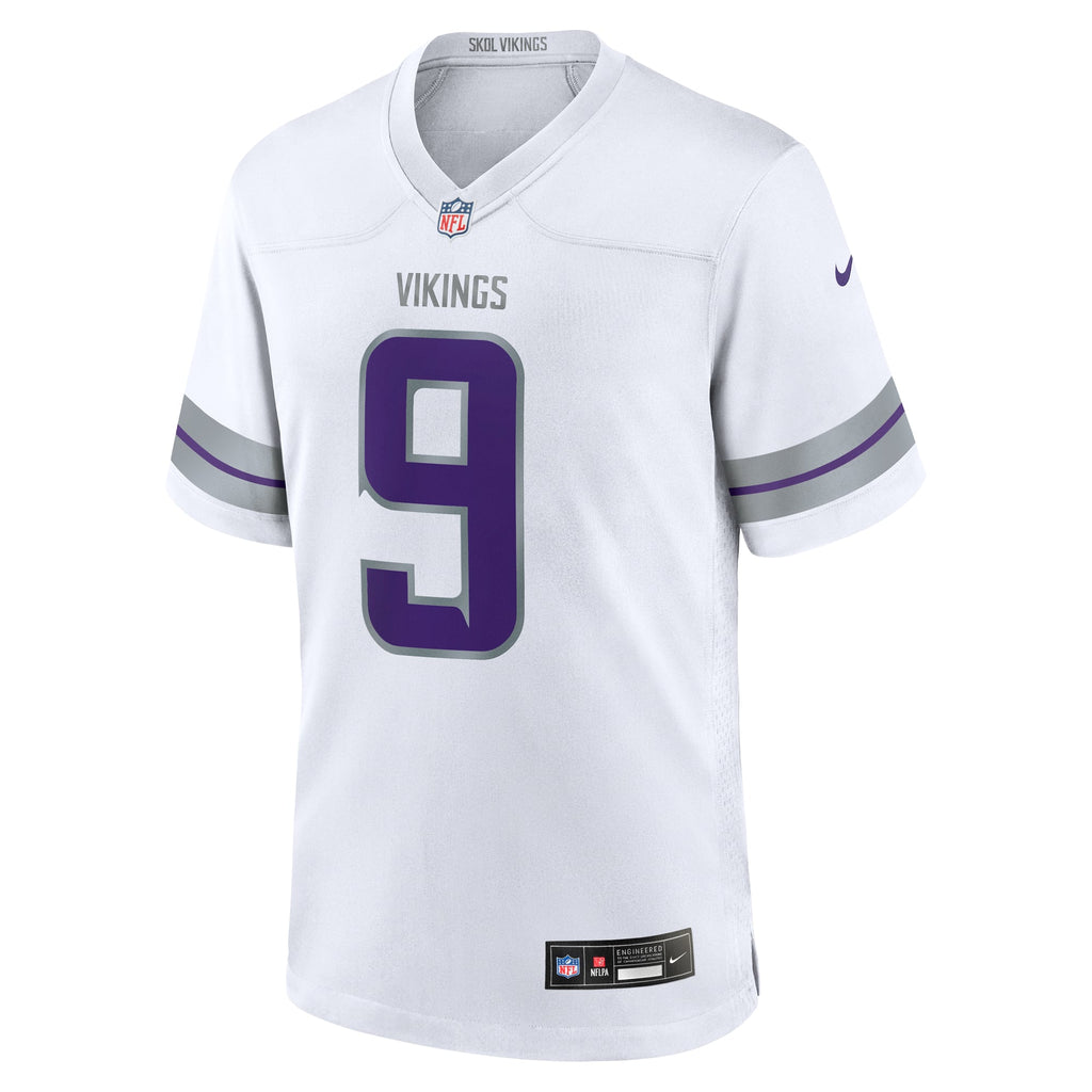 Minnesota Vikings J.J. McCarthy Nike White Alternate Game product image 2