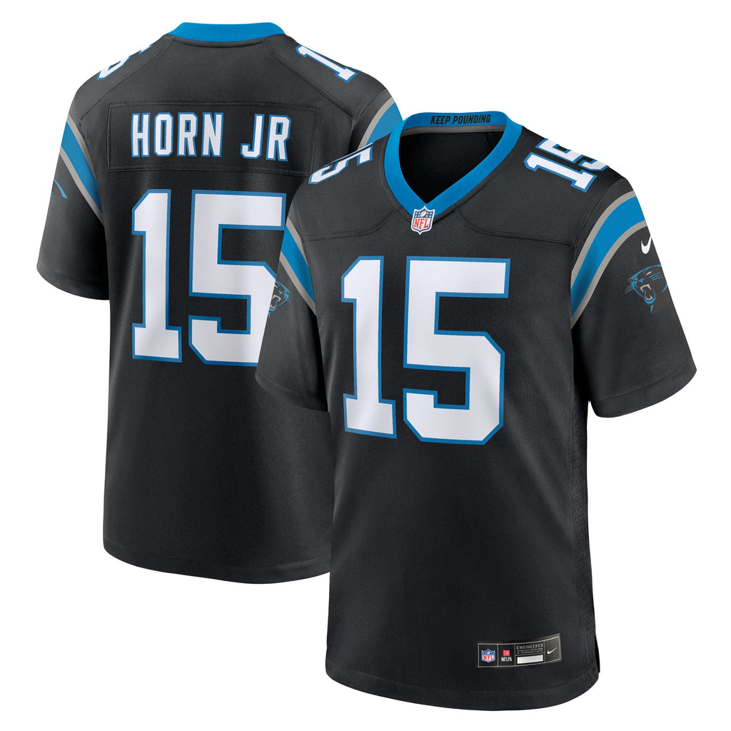 Carolina Panthers Jimmy Horn Jr Nike Black Team Game Jersey product image 1