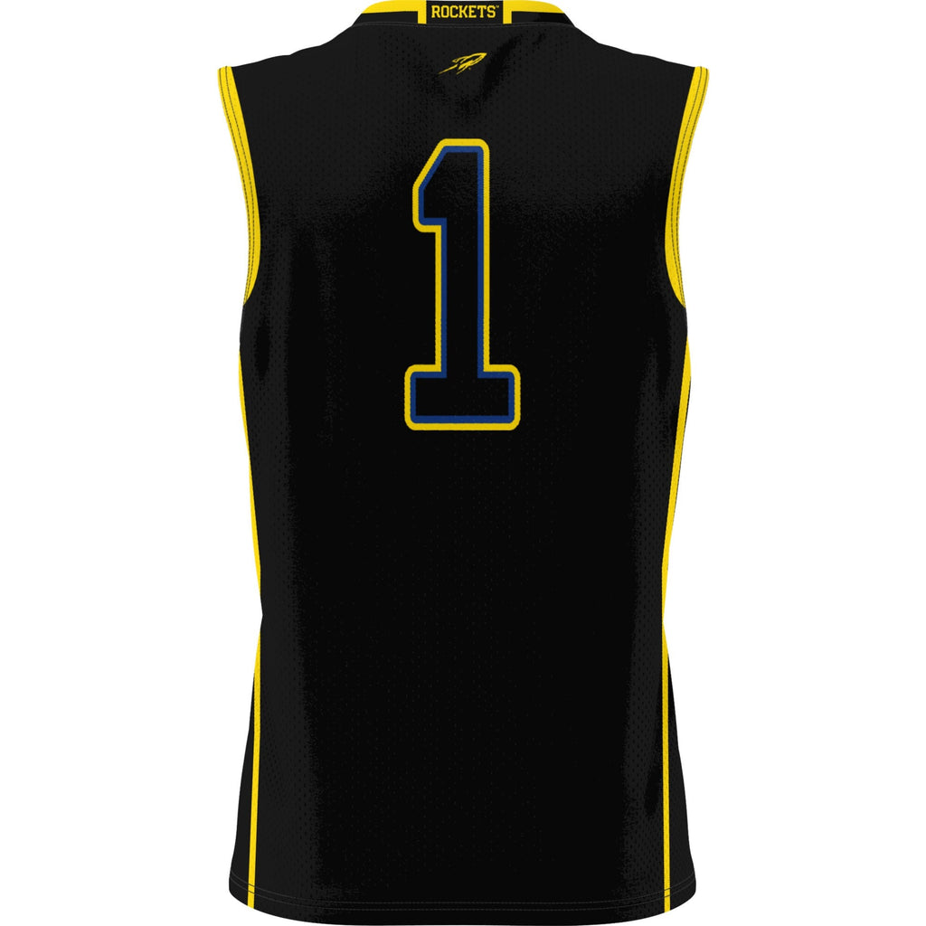 #1 Toledo Rockets Lightweight Basketball Jersey - Black product image 4