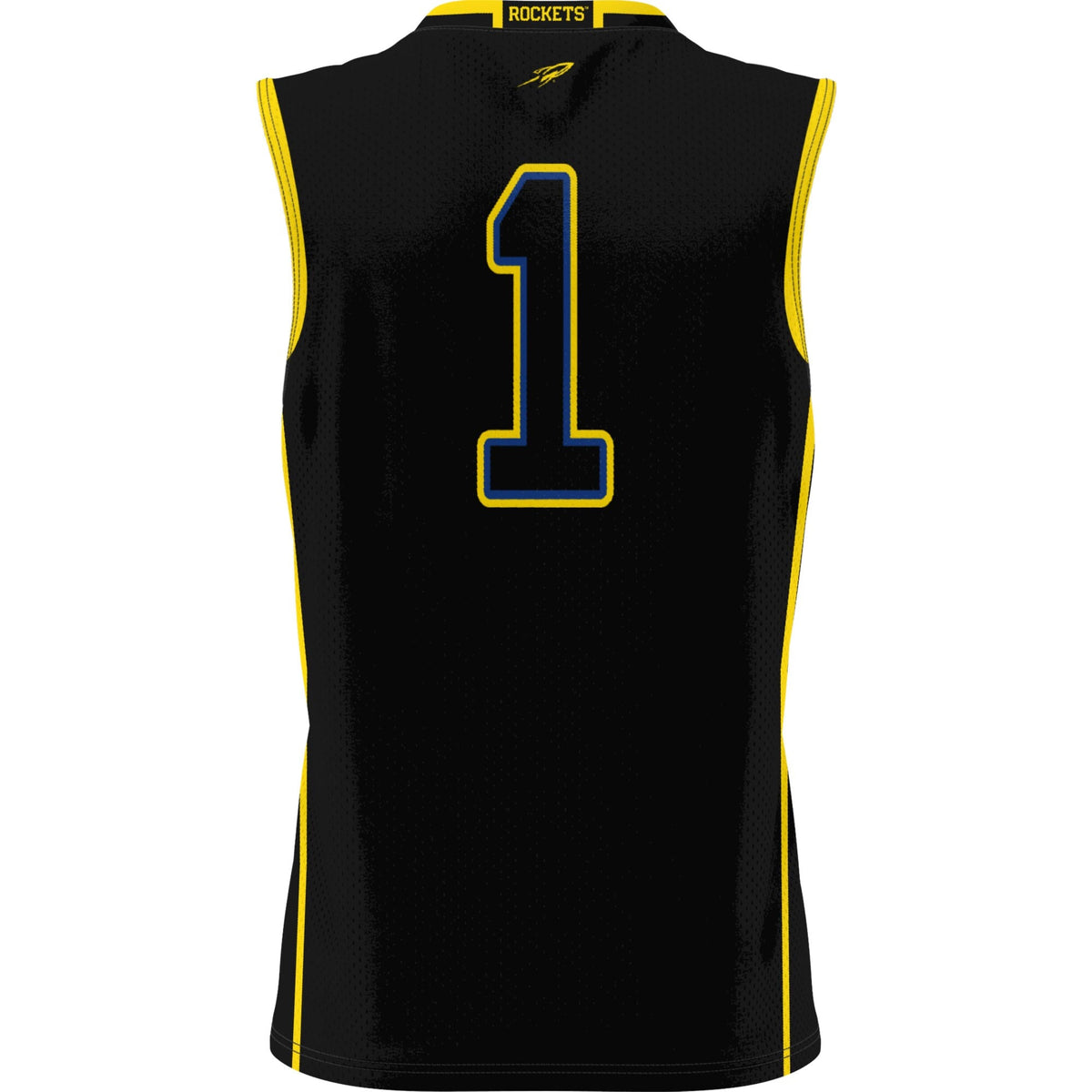 #1 Toledo Rockets Lightweight Basketball Jersey - Black product image 4