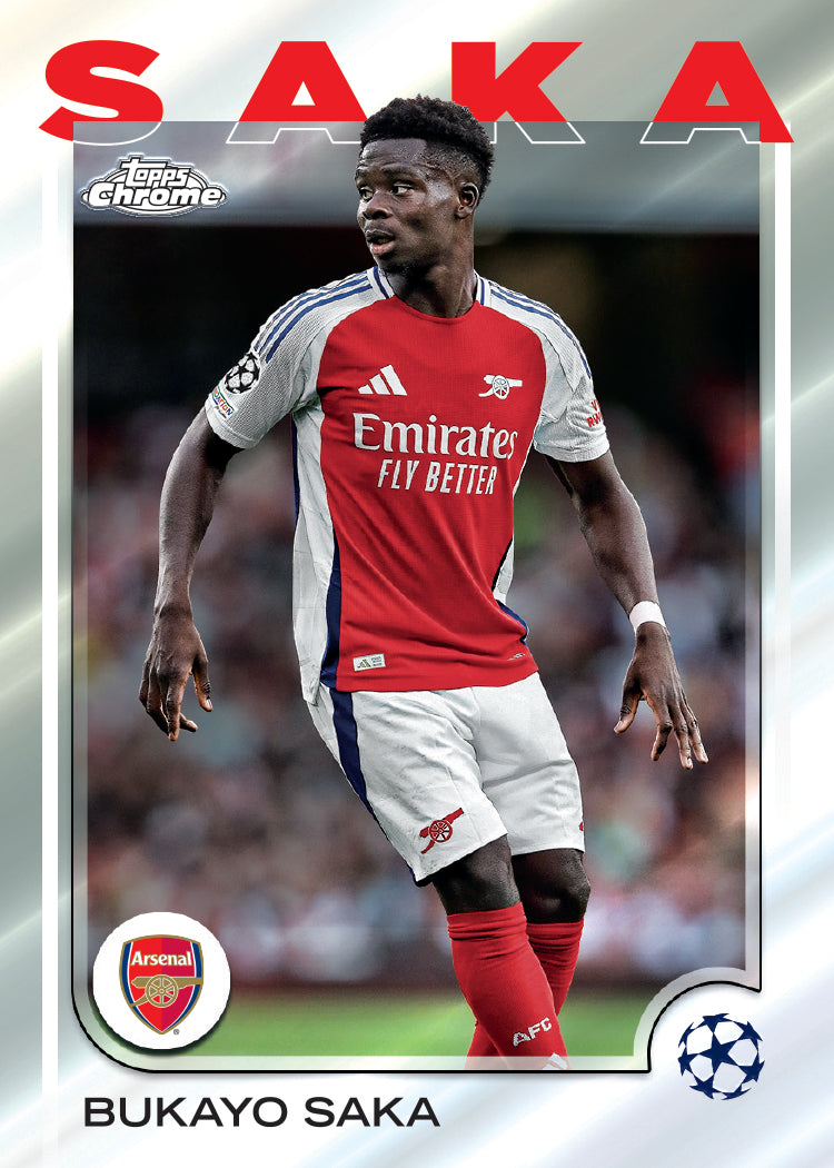 Topps Chrome UEFA Clubs Competition Blaster product image 2, provided for visual reference and product detail review