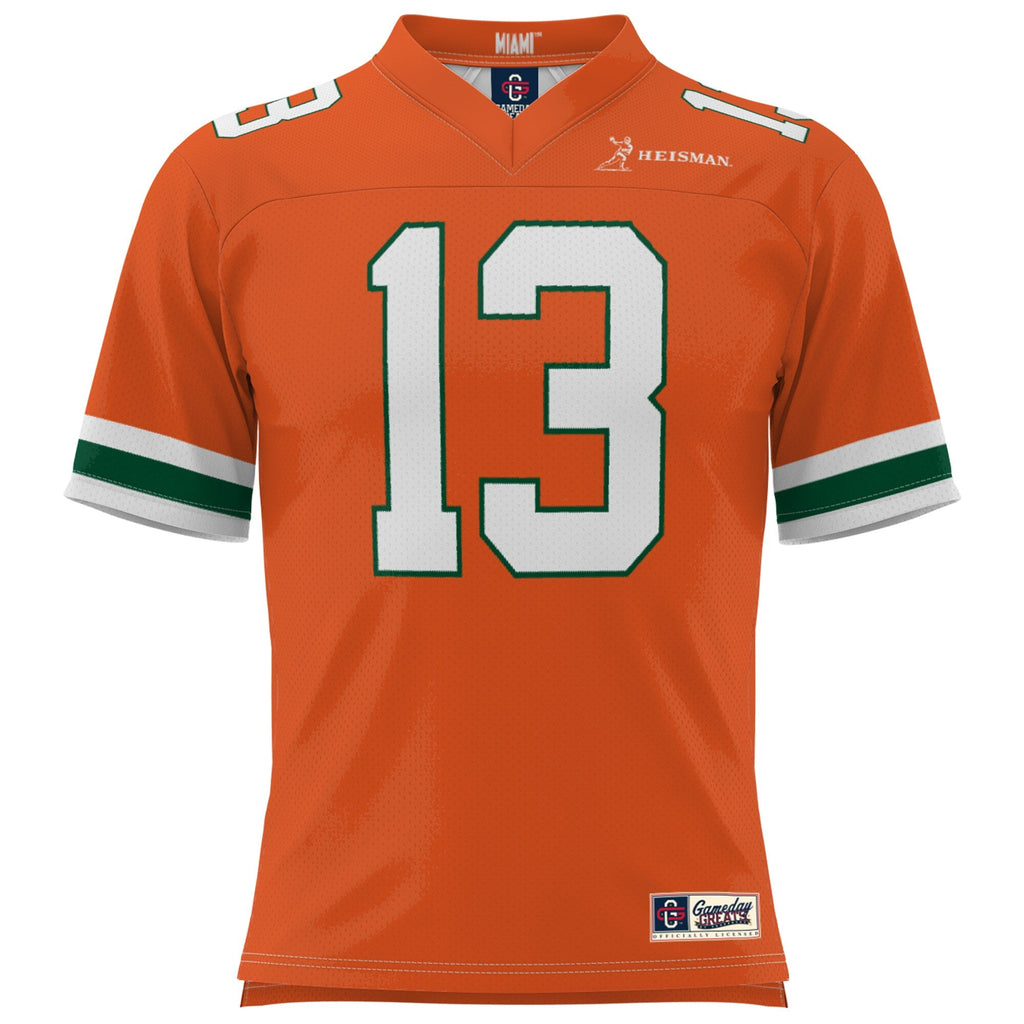 Gino Torretta Miami Hurricanes Heisman Football Jersey product image 3