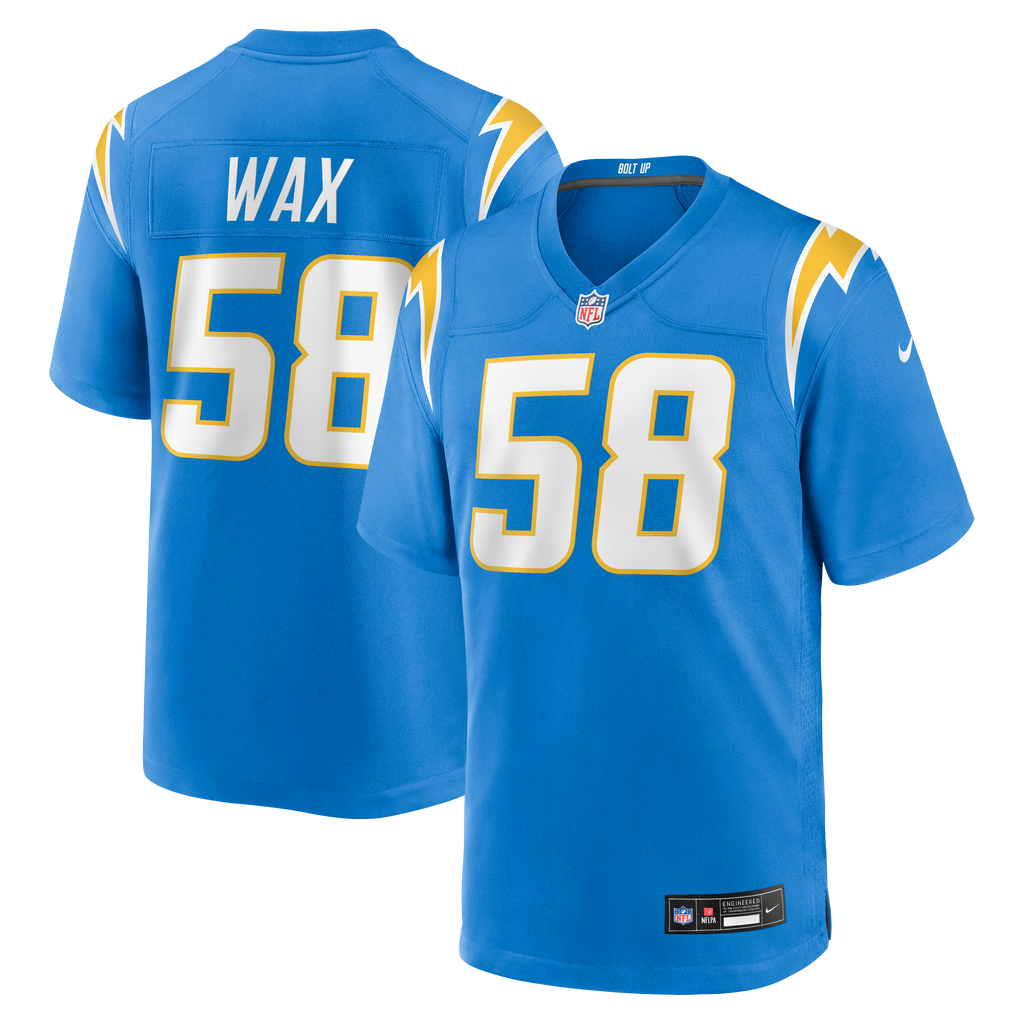 Los Angeles Chargers Marlowe Wax Nike Powder Blue Team Game product image 1