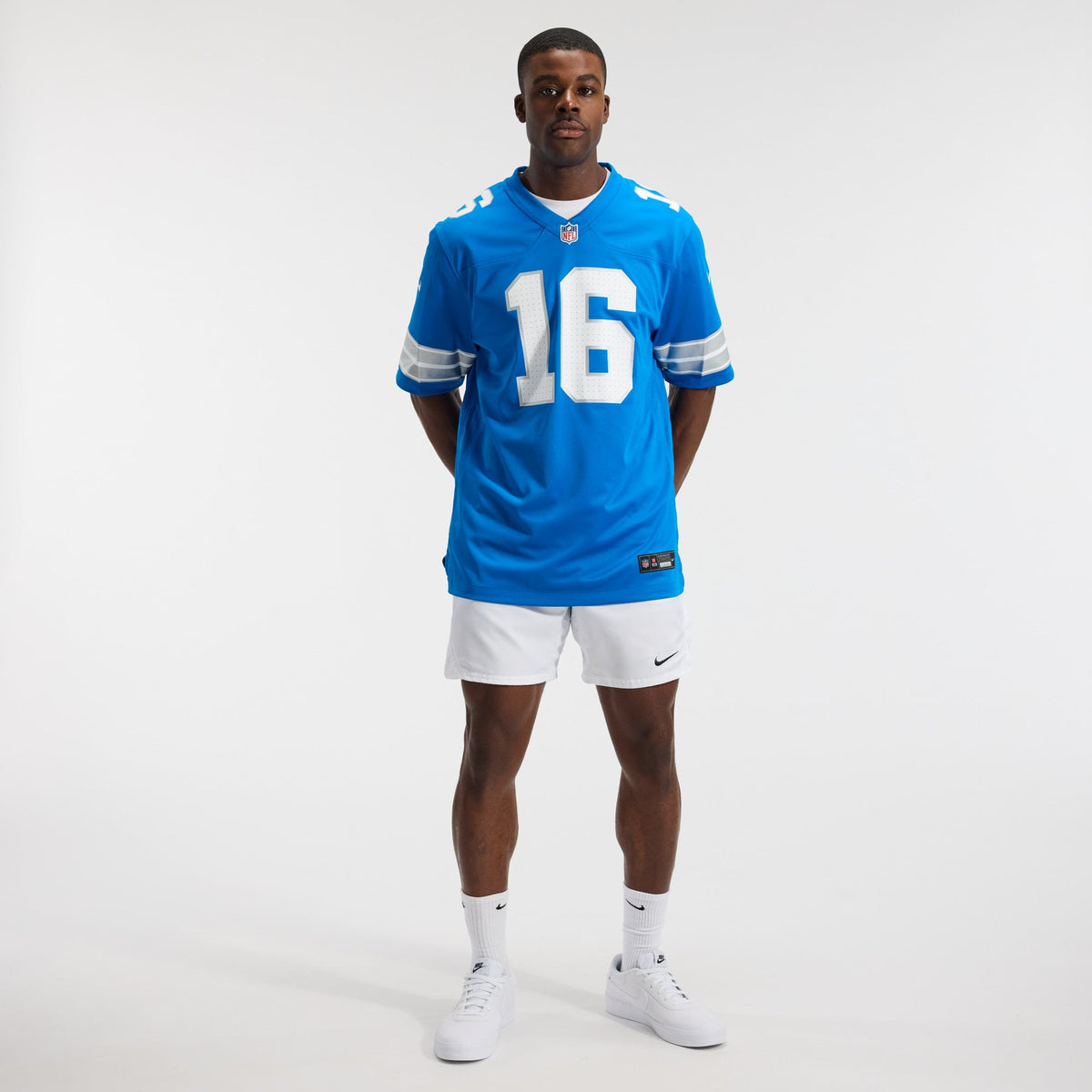 Detroit Lions Jared Goff Nike Blue Game Jersey product image 17