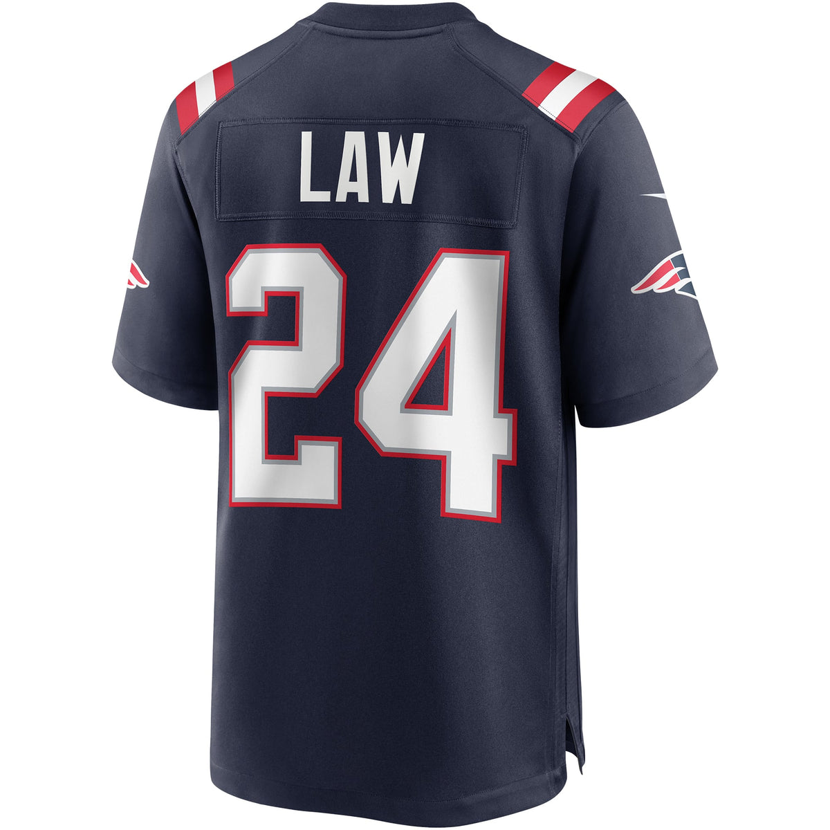 New England Patriots Ty Law Nike Navy Game Retired Player product image 3