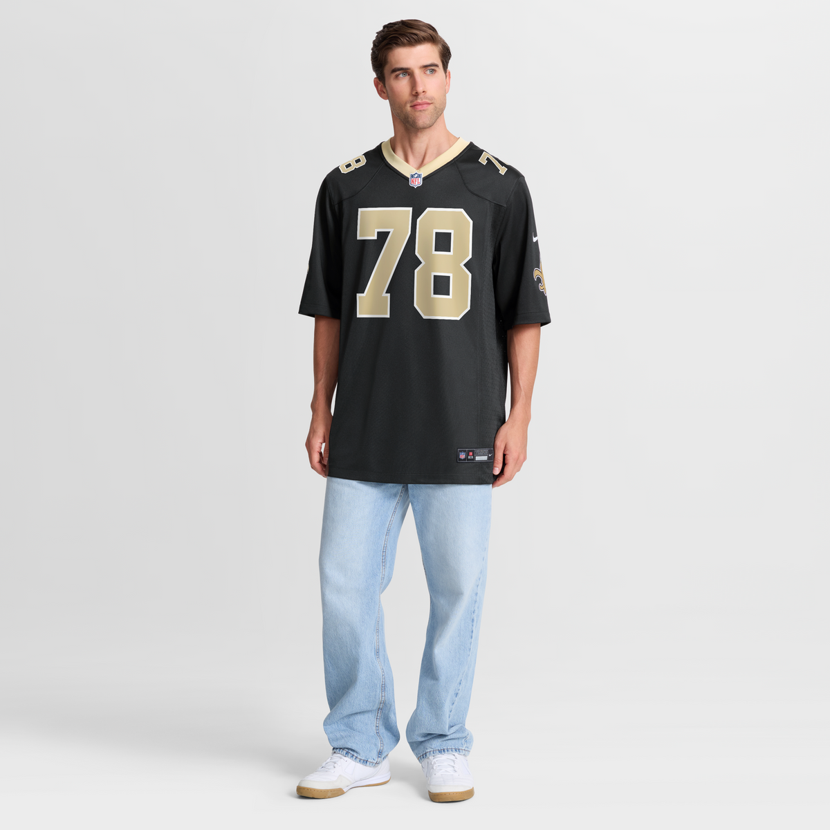 New Orleans Saints Erik Mccoy Nike Black Game Jersey product image 7