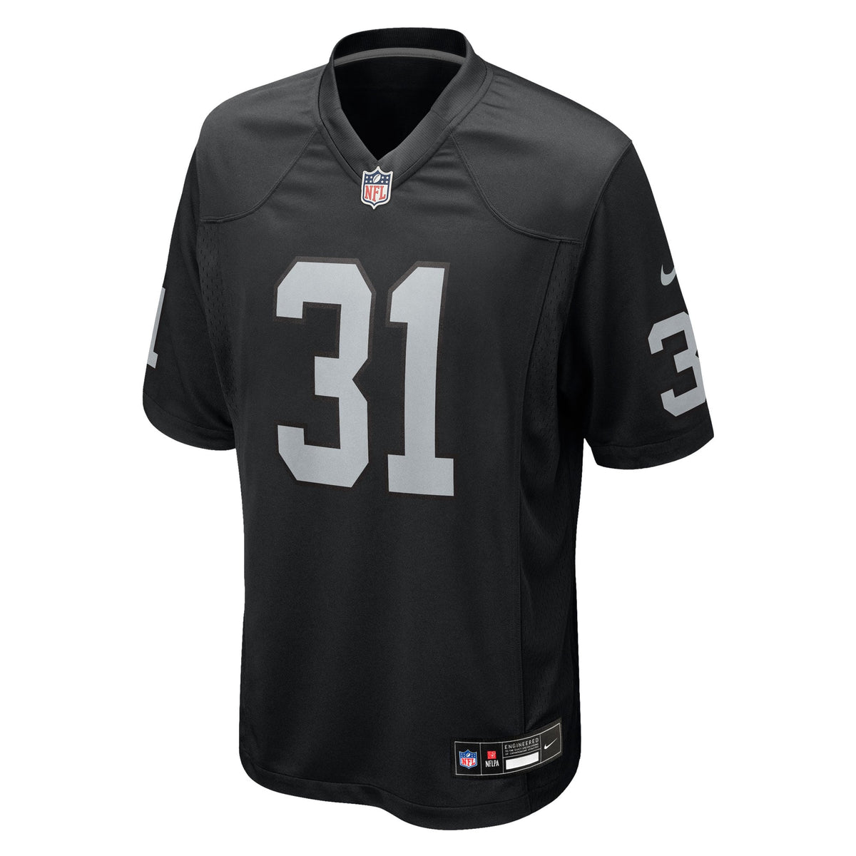 Las Vegas Raiders Raheem Mostert Nike Black Team Game Jersey product image 2