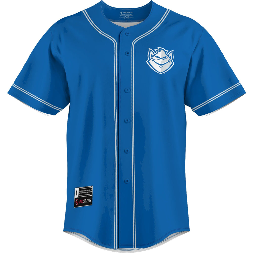 Saint Louis Billikens Lightweight Baseball Jersey - Blue product image 3