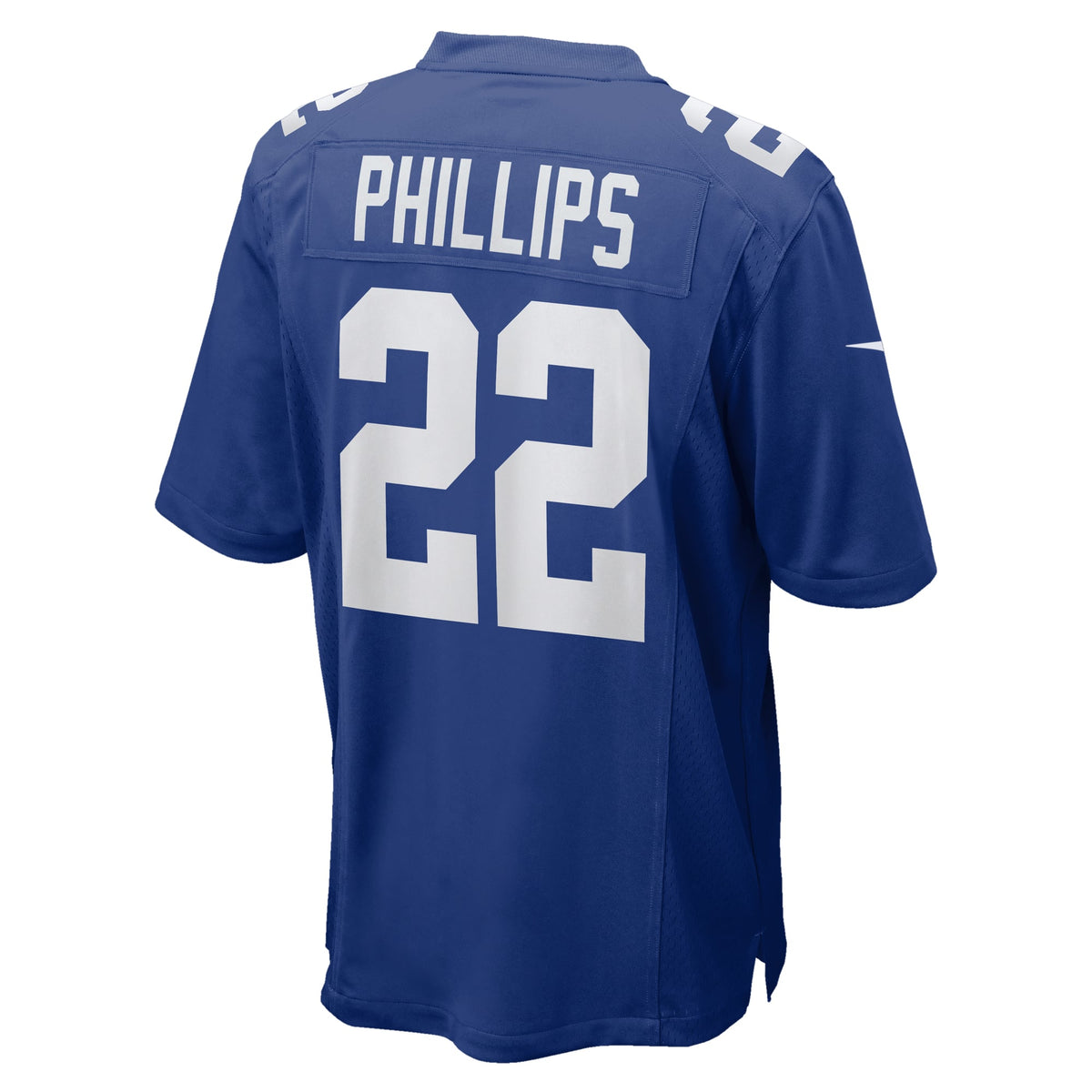 New York Giants Dru Phillips Nike Royal Team Game Jersey product image 3