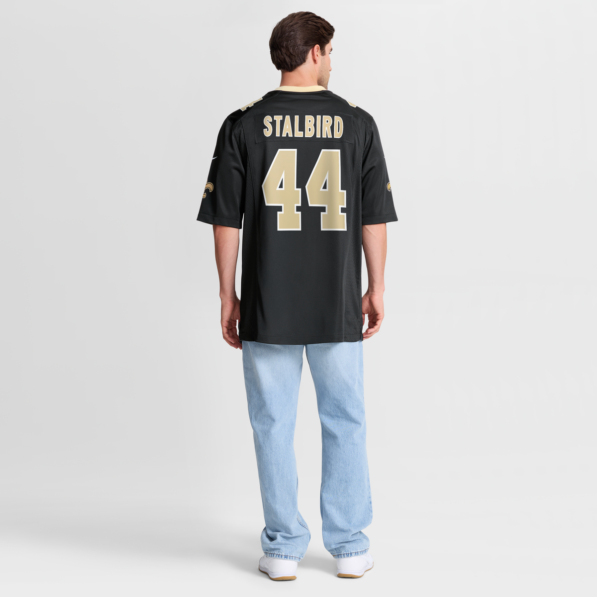New Orleans Saints Isaiah Stalbird Nike Black Team Game product image 8