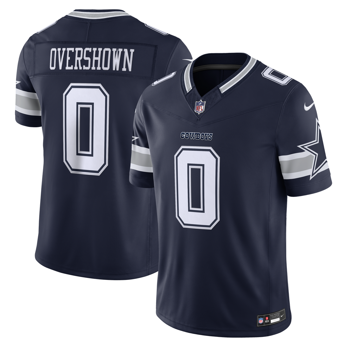 Dallas Cowboys DeMarvion Overshown Nike Navy Team Vapor product image 1