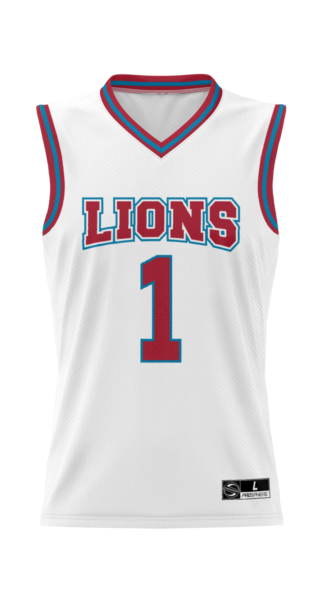 #1 Loyola Marymount Lions Lightweight Basketball Jersey product image 3