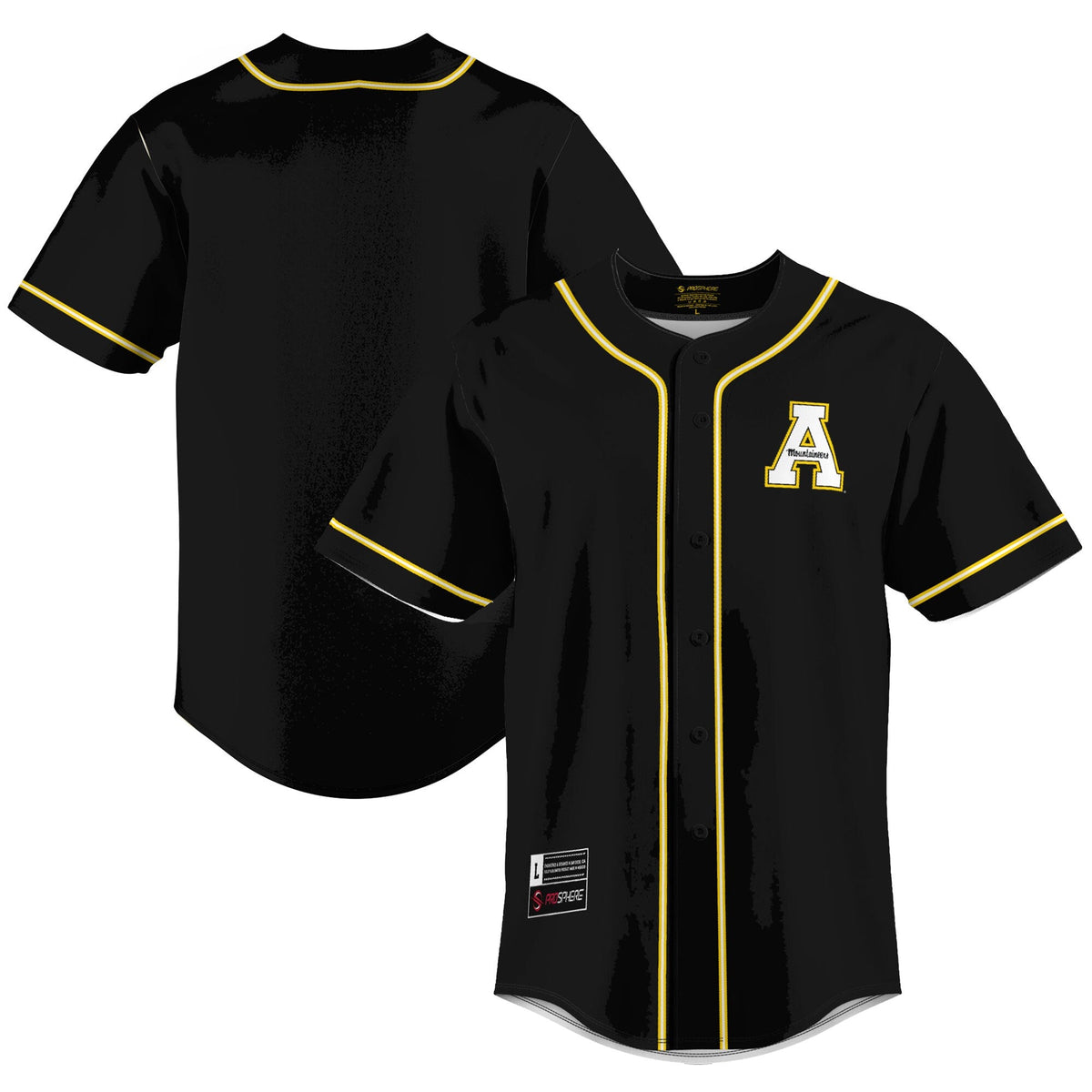 Appalachian State Mountaineers Lightweight Baseball Jersey product image 1
