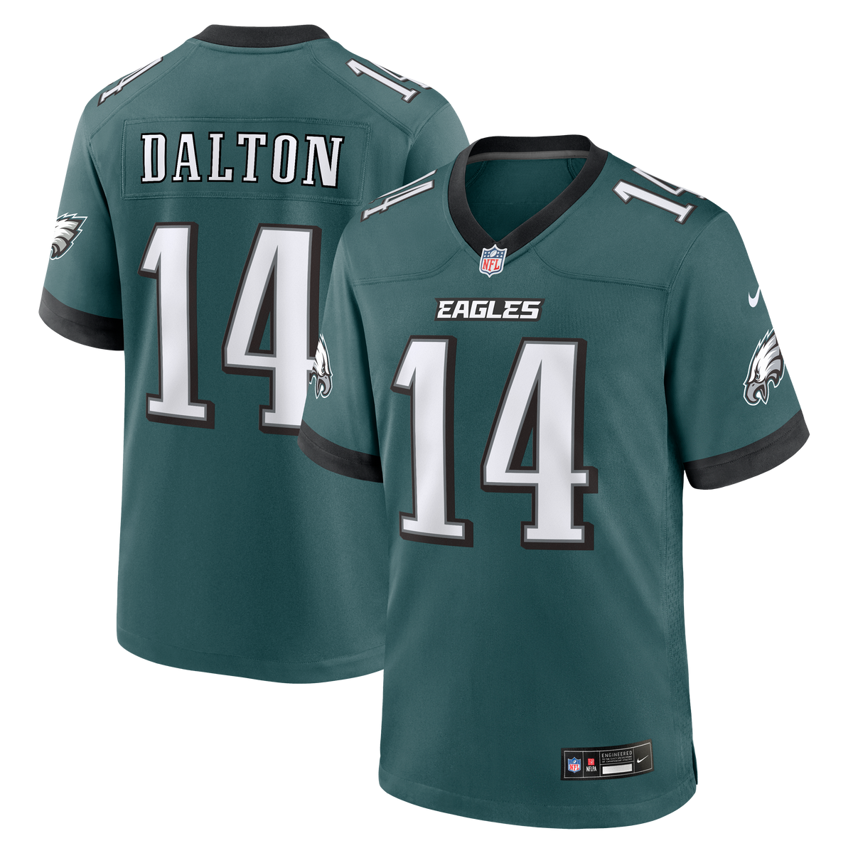 Philadelphia Eagles Andy Dalton Nike Midnight Green Team product image 1