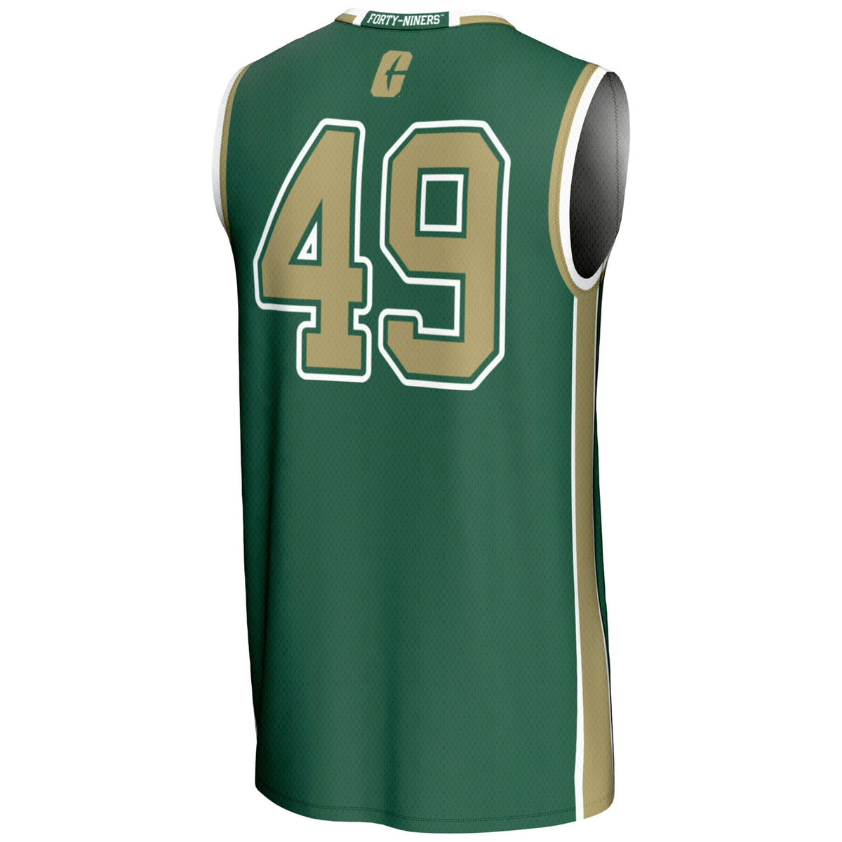 #49 Charlotte 49ers Lightweight Basketball Jersey - Green product image 4