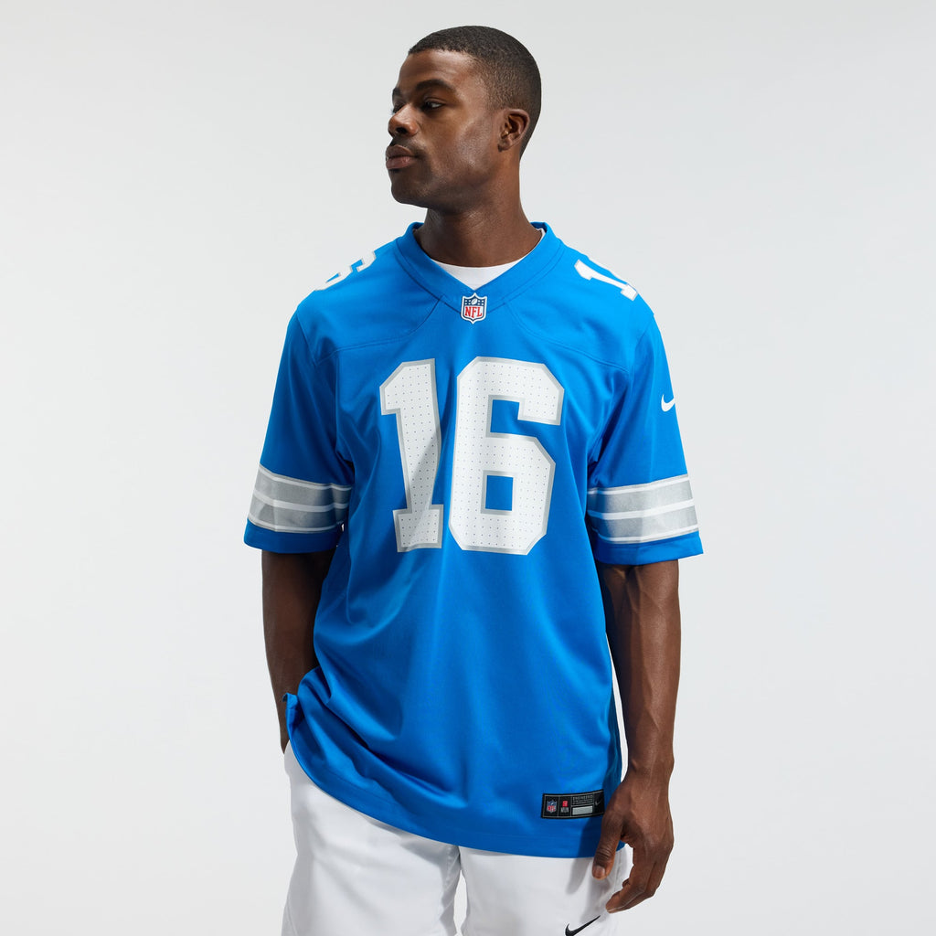 Detroit Lions Jared Goff Nike Blue Game Jersey product image 2