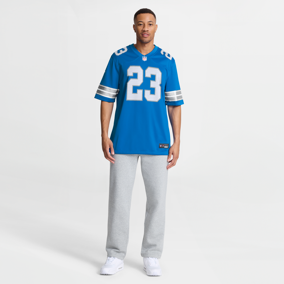 Detroit Lions Rock Ya-Sin Nike Blue Team Game Jersey product image 6