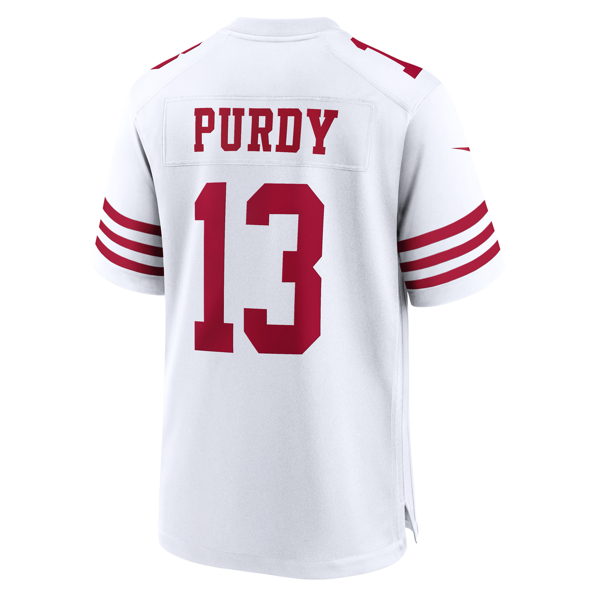 San Francisco 49ers Brock Purdy Nike White 80th Anniversary product image 3