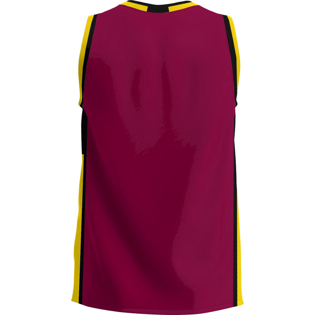 CMU Mavericks Lightweight Basketball Jersey - Maroon product image 4