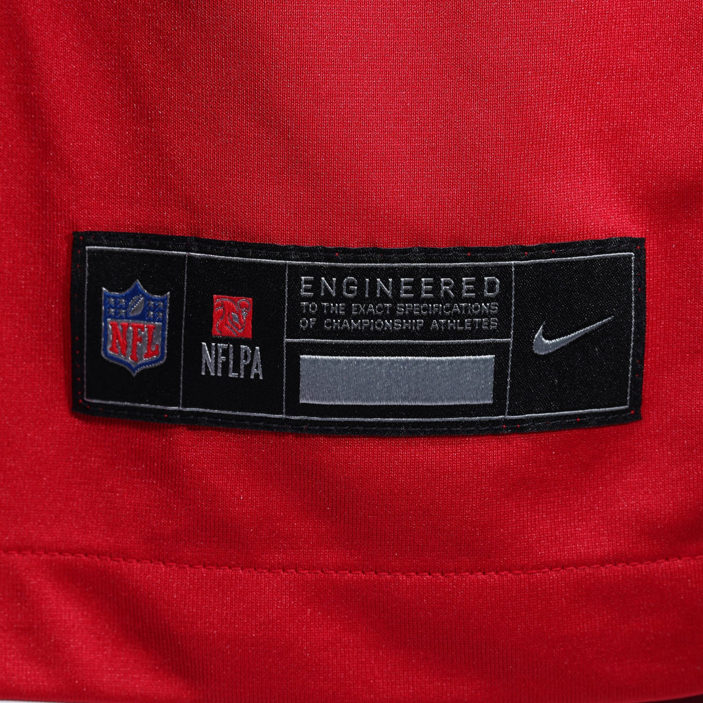 San Francisco 49ers Malik Mustapha Nike Scarlet Game Jersey product image 6