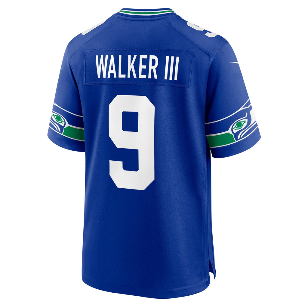 Seattle Seahawks Kenneth Walker III Nike Royal Throwback product image 3