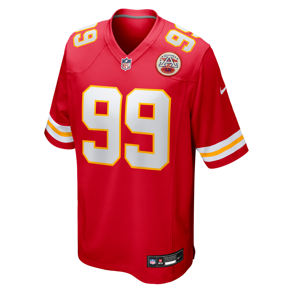 Kansas City Chiefs Peter Woods Nike Red Team Game Jersey product image 4