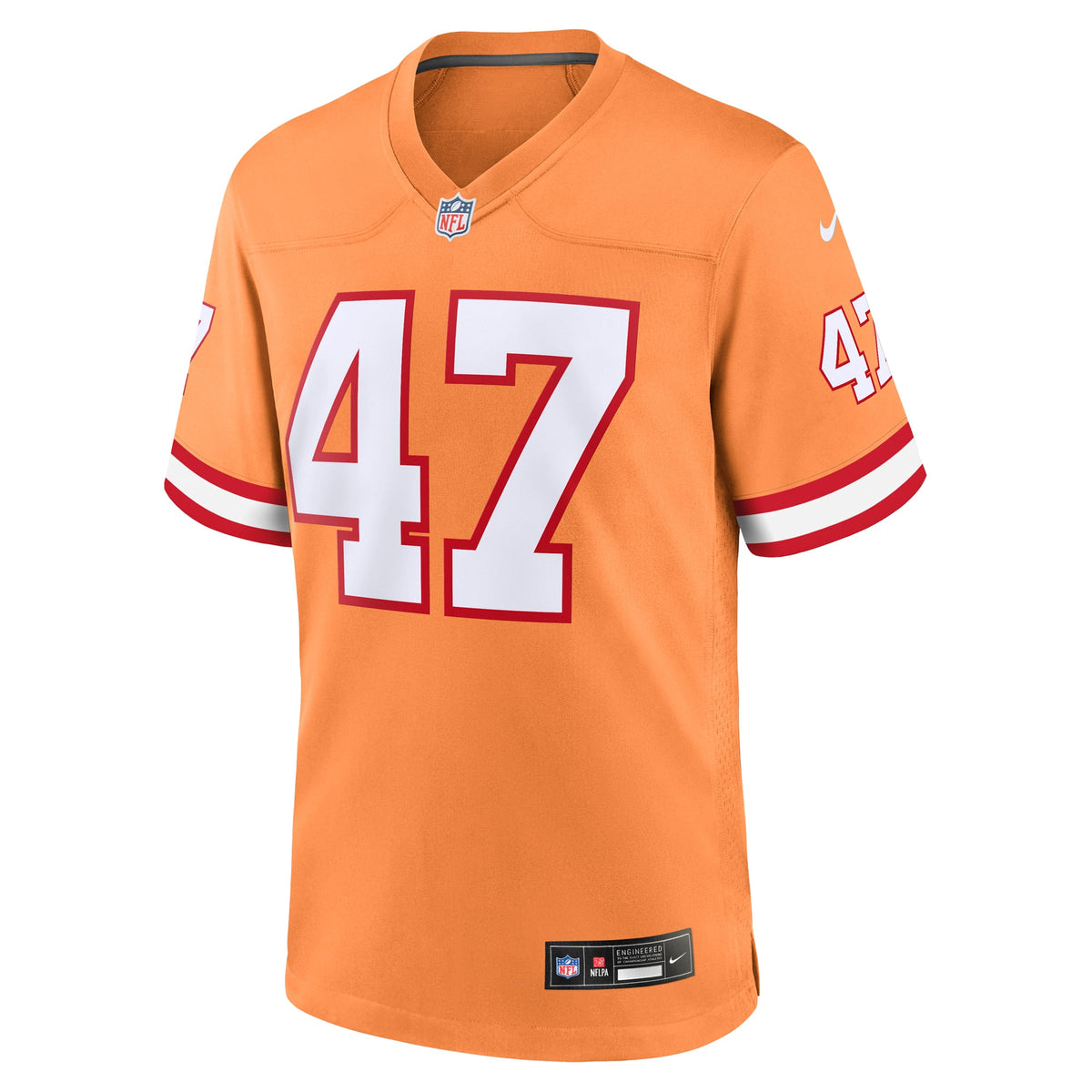 Tampa Bay Buccaneers John Lynch Nike Orange Throwback Game product image 2
