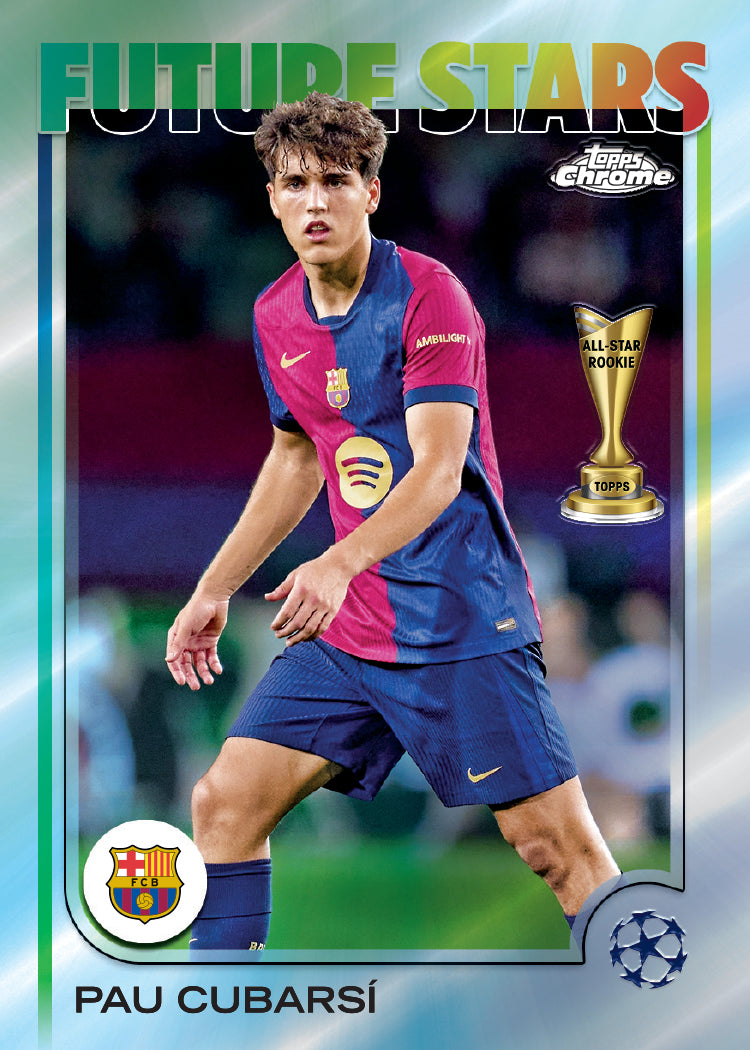 Topps Chrome UEFA Clubs Competition Blaster product image 3, provided for visual reference and product detail review