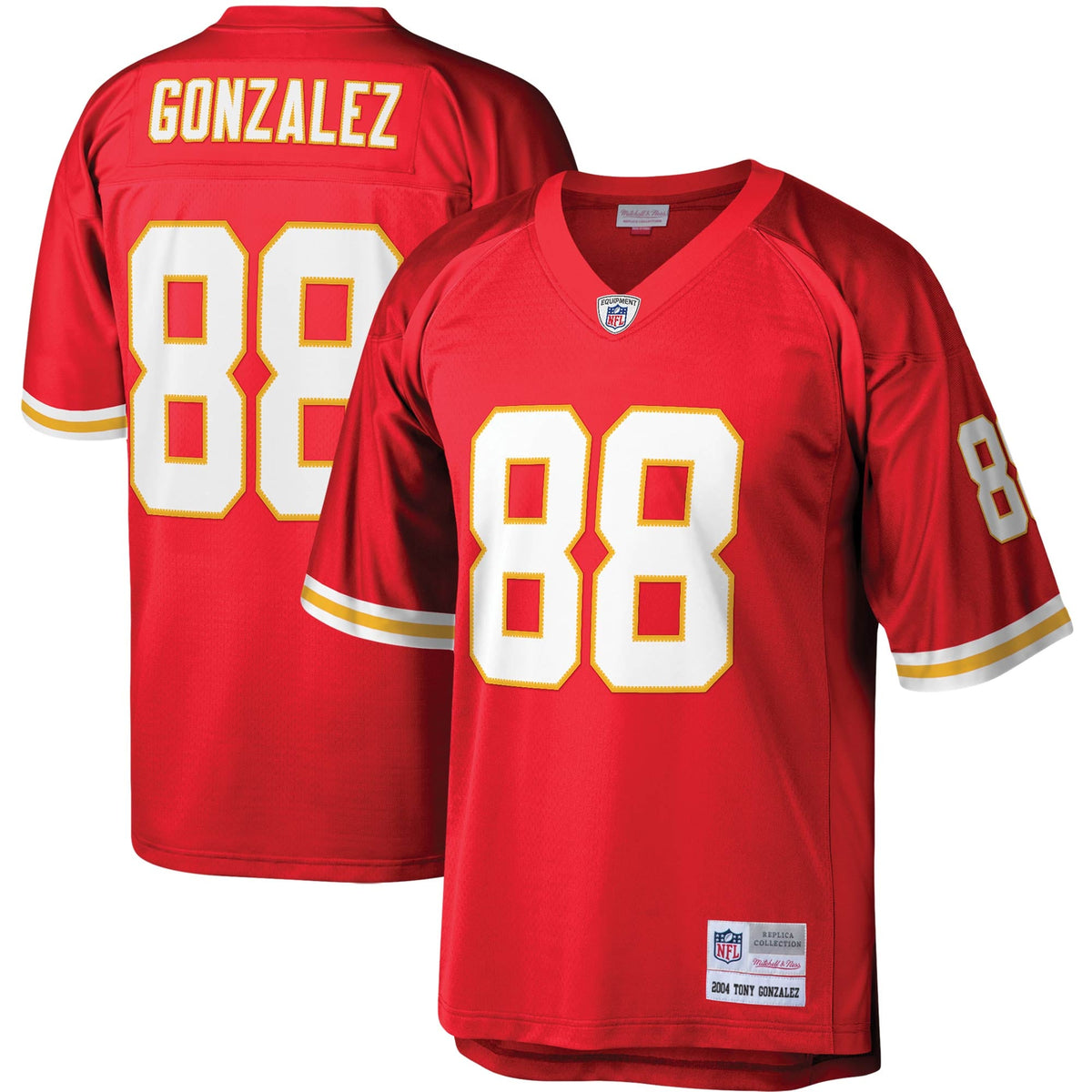 Kansas City Chiefs Tony Gonzalez Mitchell & Ness Red Legacy product image 1