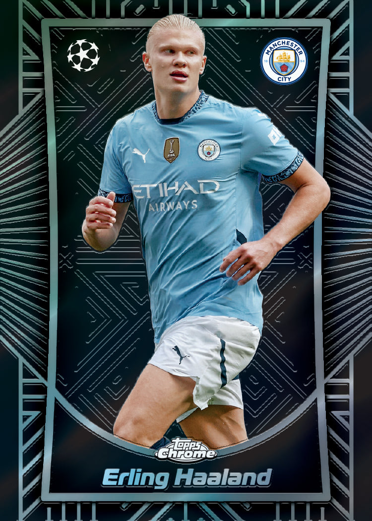 Topps Chrome UEFA Clubs Competition Blaster product image 5, provided for visual reference and product detail review