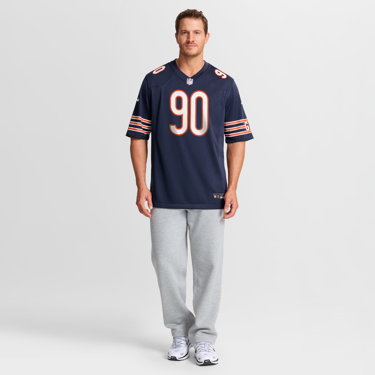 Chicago Bears Neville Gallimore Nike Navy Team Game Jersey product image 4