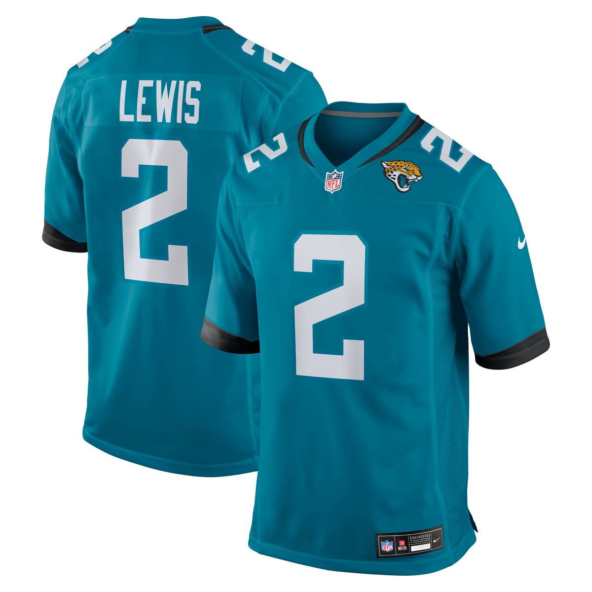 Jacksonville Jaguars Jourdan Lewis Nike Teal Team Game product image 1