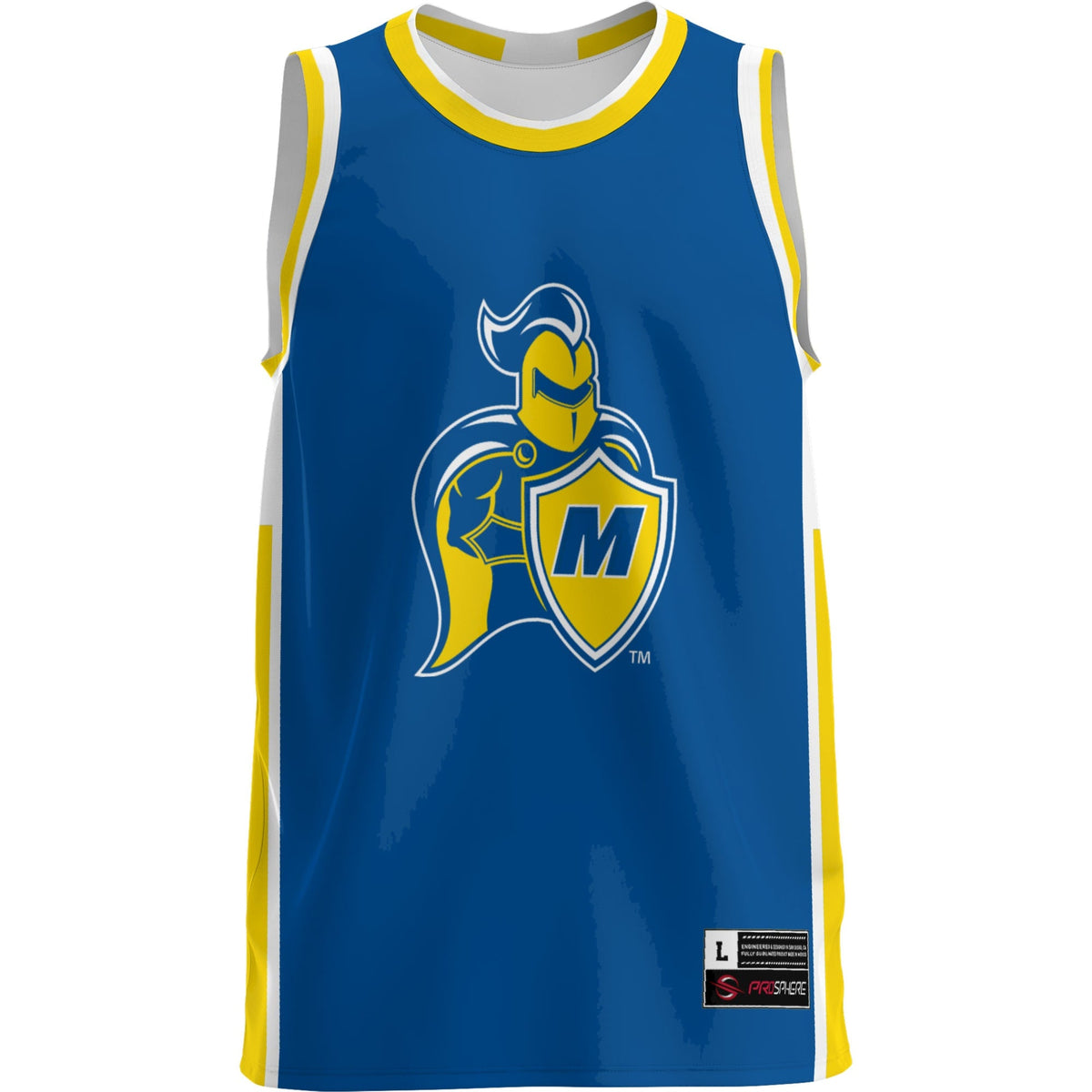 Madonna Crusaders Lightweight Basketball Jersey - Blue product image 3