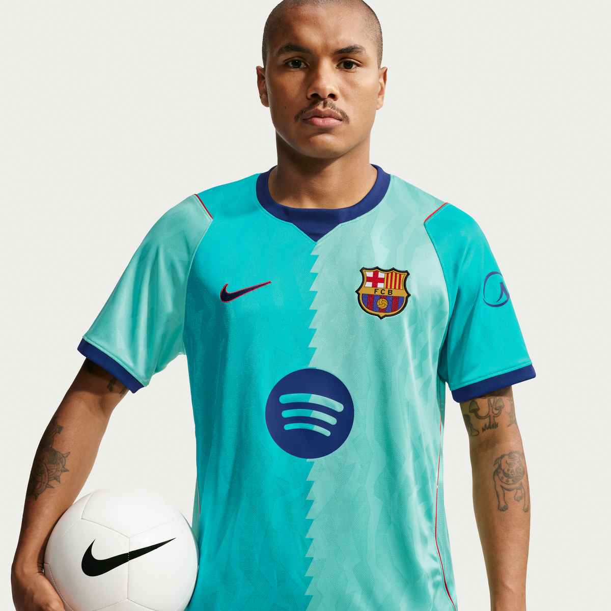 NIKE FC Barcelona 2026/27 Stadium Third Men Dri-FIT Soccer Replica Jersey product image 3, provided for visual reference and
